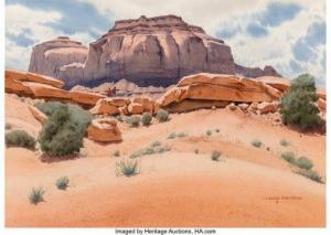 Spencer Alanson D 1911-1999,On the Mesa,Heritage US 2020-03-26
