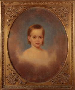 SPENCER Frederick R 1806-1875,Head and shoulders portrait of a young boy,Duke & Son GB 2020-01-23