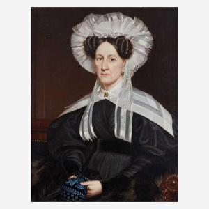SPENCER Frederick R,Portrait of a Lady in a Lace Cap, said to be a Wif,1833,Freeman 2021-06-09