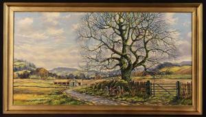 SPENCER John,Landscape with tree and barn,Wilkinson's Auctioneers GB 2022-10-08