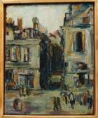 SPENCER John 1925-2000,Paris street scene,1925,Rosebery's GB 2013-07-13