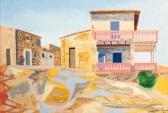 SPENDER John Humphrey 1910-2005,The last House, San Telmo, Majorca,1951,Christie's GB 1998-09-16