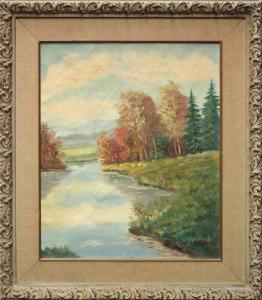 SPENLICH W,River Landscape,Clars Auction Gallery US 2009-01-10