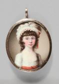 SPICER Henry 1743-1804,Portrait de Louisa Holroyd (1777-1854) âgée de 6 ans,De Maigret FR 2021-06-30