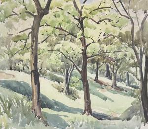 SPICER Peggy 1908-1984,In The Domain,International Art Centre NZ 2023-10-24