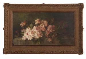 Spielman Sophie 1874-1939,Spray of Pale Pink Flowers,New Orleans Auction US 2018-03-17