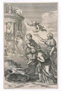 SPIERRE Francois 1639-1681,Divinità con mostro marino,1670,Bertolami Fine Arts IT 2021-11-16