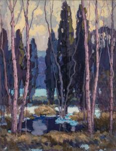 SPIERS Harry 1869-1934,Trees in a Snowy Landscape,Skinner US 2023-05-02