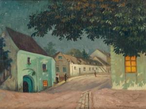 SPILHACZIK MAXIMILIAN 1876-1961,"Heuriger in Sievering",Palais Dorotheum AT 2014-02-27