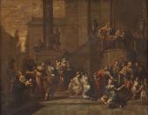 SPILLENBERGER Johann 1628-1679,Zwei Gemälde: Christus heilt den Blinden,Hargesheimer Kunstauktionen 2012-09-15