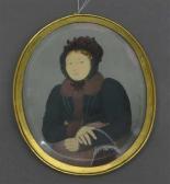 SPITZER Franz 1700-1800,Dame im Trachtengewand,1827,Georg Rehm DE 2019-10-10