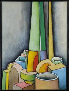 SPITZER Jim 1936,Cubist Still Life,1999,Clars Auction Gallery US 2017-09-16