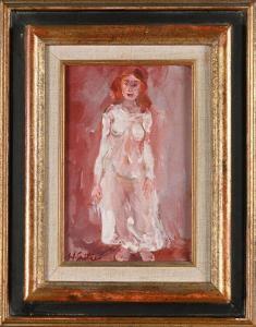 SPITZER Walter 1927-2021,Jeune fille en chemise de nuit,Conan-Auclair FR 2024-03-09