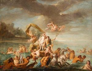 SPOEDE Jean Jacques 1680-1757,Le char d'Amphitryon,Millon & Associés FR 2022-04-12
