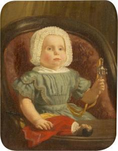 SPOEL Jacob 1820-1868,Kinderporträt des Adriaan van Oordt,Hargesheimer Kunstauktionen DE 2018-03-17