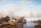 SPOHLER Jan Jacob 1811-1866,A summer landscape,Venduehuis NL 2021-11-18