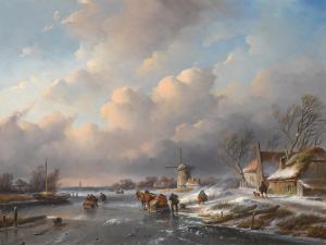 SPOHLER Jan Jacob 1811-1866,A Windy Day,Sotheby's GB 2024-04-10
