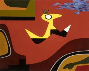 SPOHN Clay Edgar 1898-1977,Spirit of the Kiva,Santa Fe Art Auction US 2023-11-11