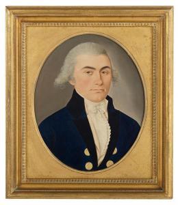 SPOILUM Guan Zuolin 1770-1810,Portrait of a Captain of the British East Indies ,New Orleans Auction 2018-07-28