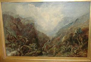 SPOONER John Swinton 1800-1800,a wild part of north wales,1884,Bonhams GB 2004-04-06