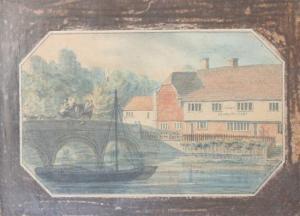 SPORNBERG Jacob,A view of George Wise's Tunbridge Ware Manufactory,1807,Gorringes 2010-03-24