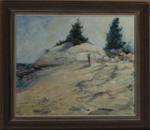 SPRADLING FRANK 1885-1972,Maine Coastal Scene,Barridoff Auctions US 2018-07-26