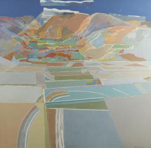 SPRAKES John 1936,IN VALLEYS COOL AND STILL (NORTH WALES LANDSCAPE),1984,Mellors & Kirk 2019-11-27