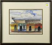 SPRATT Alberti 1893-1950,Village Storefronts, Cordoba, Mexico,1946,Clars Auction Gallery 2015-05-30