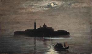 SPREAD Henry Fenton 1844-1890,Venetian nocturne,1877,Christie's GB 2014-05-02