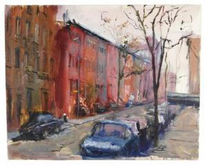 SPRINGER Anthony 1928-1995,Manhattan Houses and Naked Trees,Winter Associates US 2022-01-24