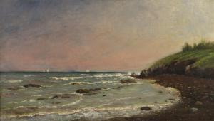 SPRINGER Charles Henry 1857-1920,EASTON'S BEACH,1918,Grogan & Co. US 2014-02-23