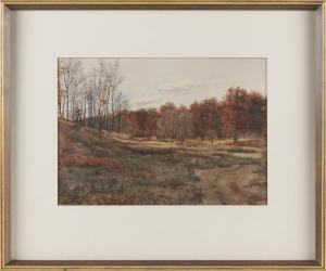 SPRINGER Charles Henry 1857-1920,Rhode Island autumn landscape,Eldred's US 2022-05-26