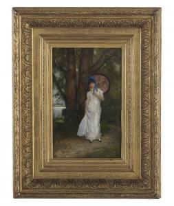 SPRINKMANN Christel 1847,The Japanese Parasol,1884,New Orleans Auction US 2017-07-22