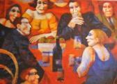 SQUILLANTINI Remo 1920-1996,Al bar,1995,ArteModerna.com IT 2015-12-14