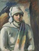 SRP Frantisek 1895-1943,A Girl in a White Cap,1926,Palais Dorotheum AT 2010-03-06