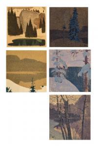 STÖHR Ernst 1860-1917,Landschaften,1904-1908,Palais Dorotheum AT 2023-11-08
