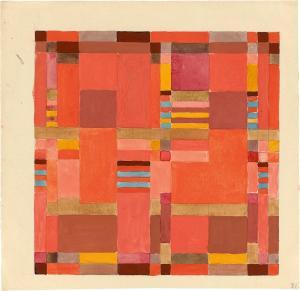 STöLZL Gunta 1897-1983,Design for a double weave carpet,1926/30,Villa Grisebach DE 2023-12-01