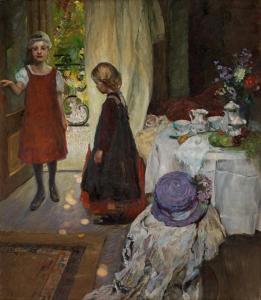 STÖSSEL Oscar 1879-1964,Sonnenkringeln,1910,im Kinsky Auktionshaus AT 2018-10-23