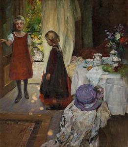 STÖSSEL Oscar 1879-1964,Sonnenkringeln,1910,im Kinsky Auktionshaus AT 2017-10-18