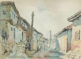 STĘPSKI Wiktor 1869-1929,Ulica Pocztowa w Bachczyseraju,Desa Unicum PL 2014-12-18