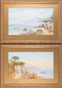 ST JOHN Edwin 1867-1910,On Lake Como,Dawson's Auctioneers GB 2021-08-26