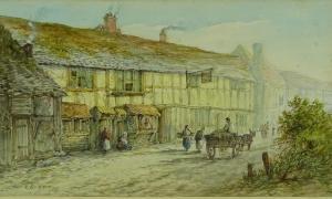 ST JOHN Ernest,Shakespeare's birthplace,1888,Burstow and Hewett GB 2018-02-22