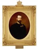 STAAFF Carl Theodor 1816-1880,Porträtt av Karl XV,1863,Stockholms Auktionsverket SE 2015-12-01