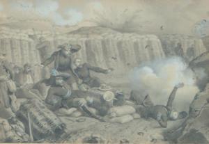 STAAL Gustave P 1817-1882,Combat de Giourgévo, les Turc enlèvent l\’île de R,De Maigret 2018-11-08