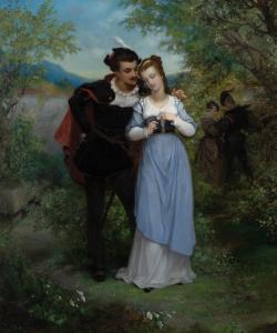 STAAL Gustave P 1817-1882,The Rendezvous: Faust and Marguerite,William Doyle US 2024-01-25