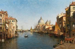 STACHE Ernst 1849-1895,Venice,1890,Palais Dorotheum AT 2019-04-29