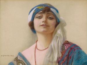 STACHIEWICZ Piotr 1858-1938,BEAUTIFUL GIRL,Agra-Art PL 2024-03-17