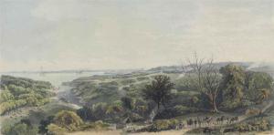 STACK Frederick Rice,View of Auckland, New Zealand,Christie's GB 2014-10-08