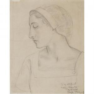 STACKPOLE Ralph W. 1885-1973,Helen Clement,1934,Clars Auction Gallery US 2022-09-16