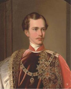 STADLER J,Portrait of a gentleman, thought to be Emperor Fra,1854,Christie's GB 2006-03-08